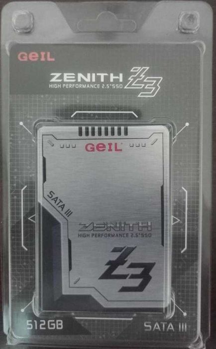 SSD-накопитель Geil Zenith Z3 GZ25Z3-512GP 512GB