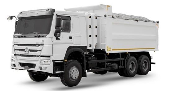 Автосамосвал Howo 6x4 CNG  - 25 т / 18 куб.м