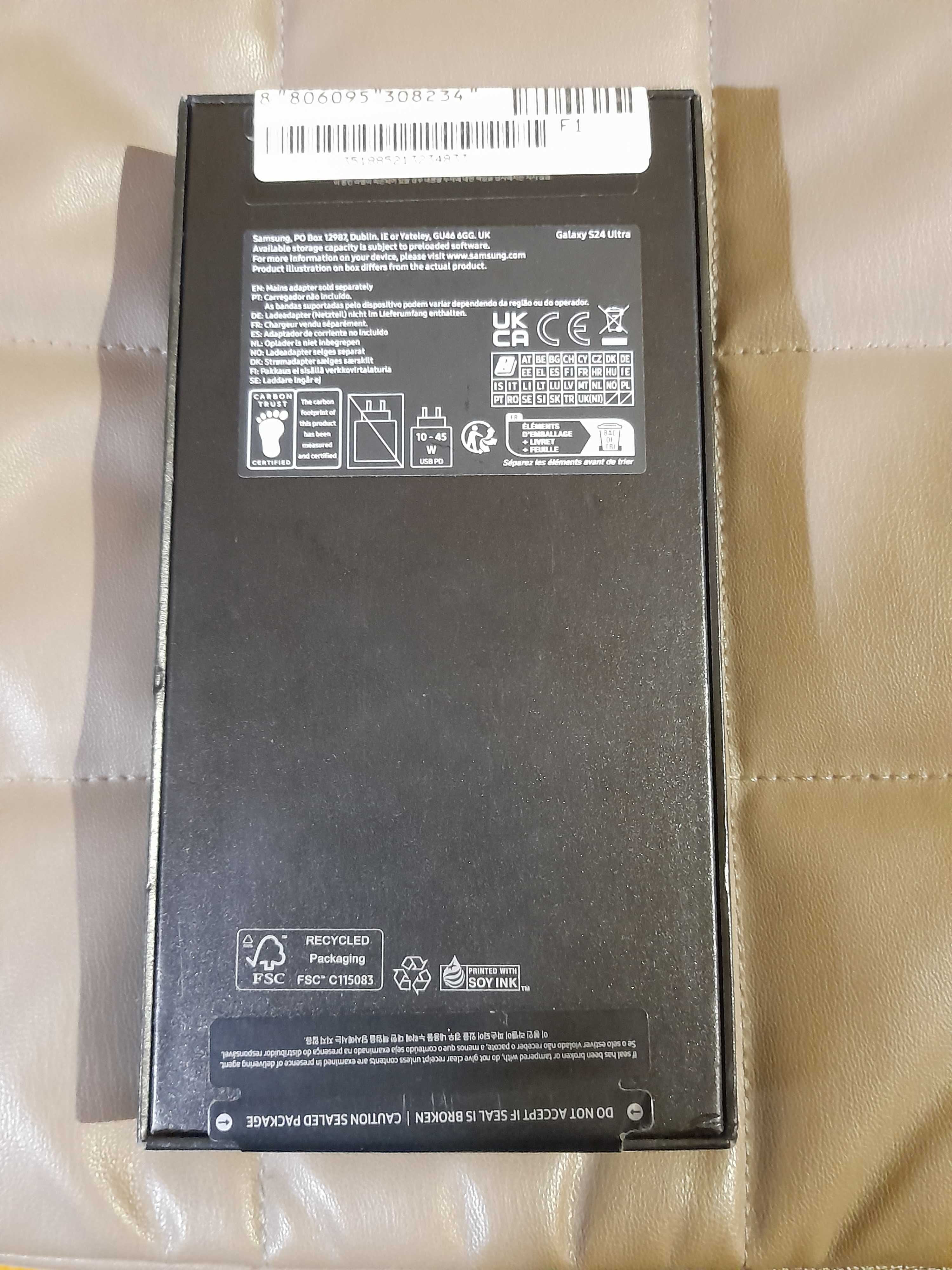 Samsung S24 Ultra 256Gb Sigilat Liber Nou S928B Titanium Black