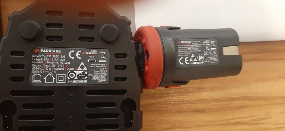 Masina de gaurit si insurubat cu percutie PARKSIDE PSBSAP 12 A1-5lei t