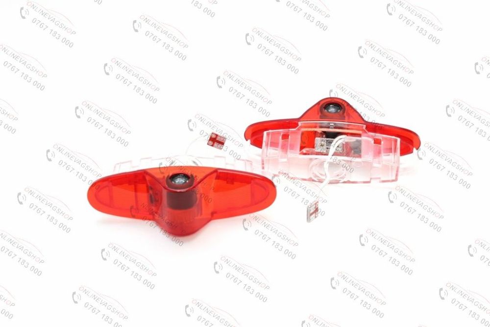 Set 2 lampi dedicate cu logo Renault Megane,Laguna,Latitude,Talisman