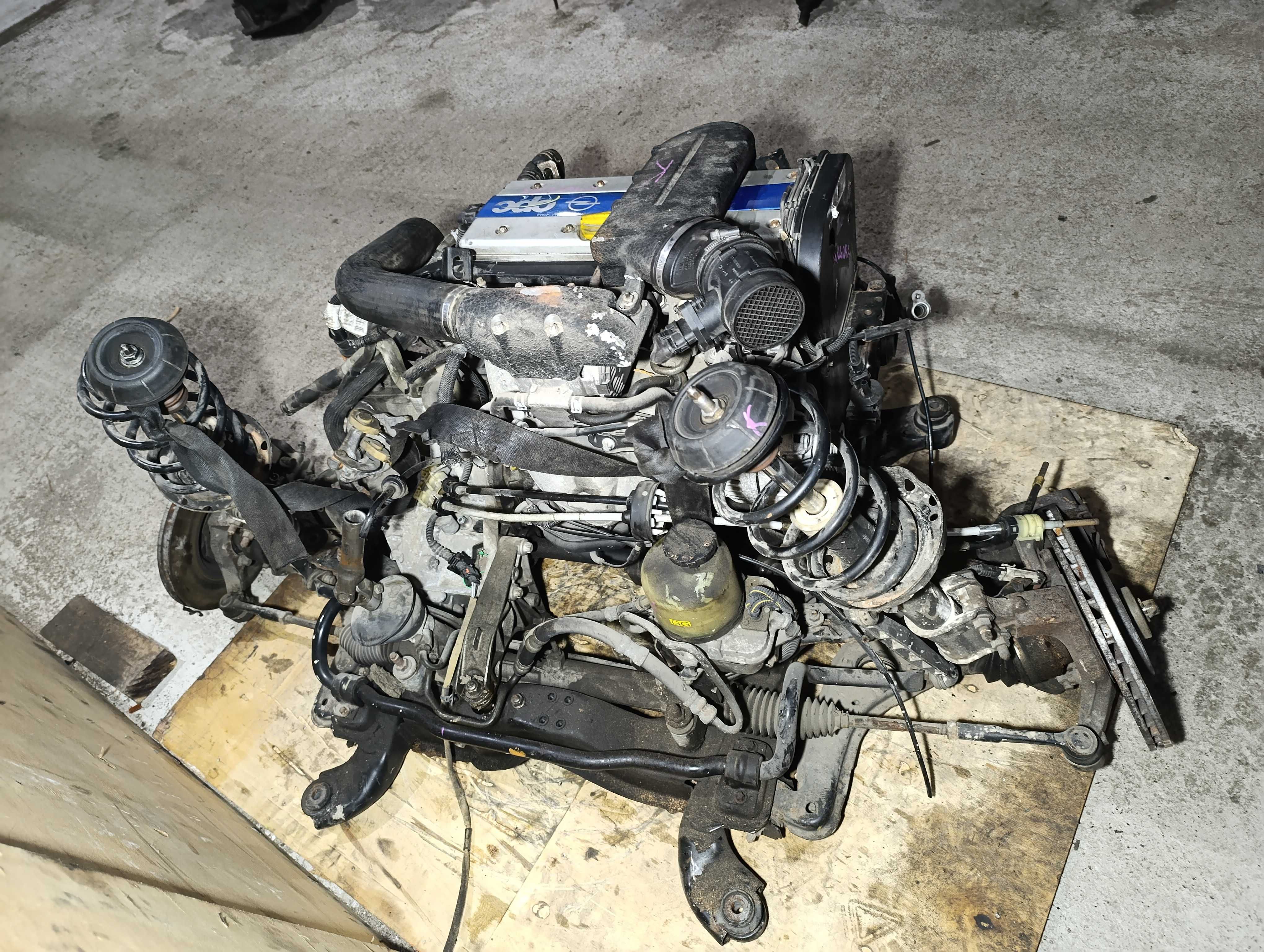 Двигатель МКПП SWAP Z20LET Turbo OPC Opel Astra G 2.0 Турбо свап