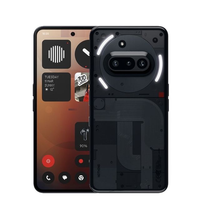 НОВО!!! Nothing Phone (3a) Pro, 256GB, 12GB RAM, 5G, Black