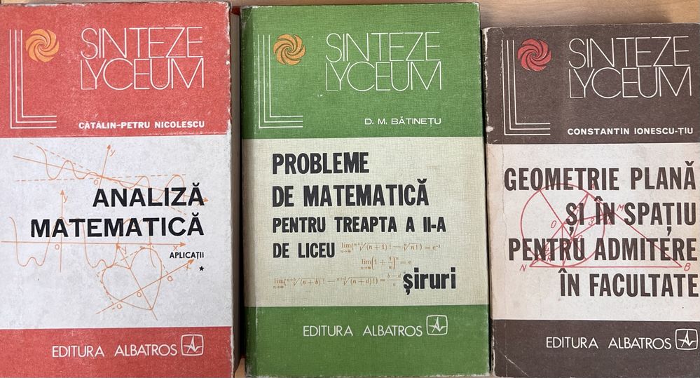 Culegeri diverse de matematica si fizica