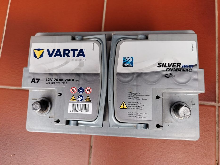 Baterie auto Varta Agm 70ah Auto Start-Stop