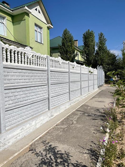 Евро заборы Бетонные заборы