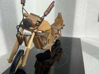 Мотоцикл из дерева | настоящее дерево | Турция