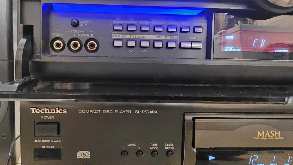 Amplituner Technics SA-AX7 cap de serie, telecomanda, cu test video!