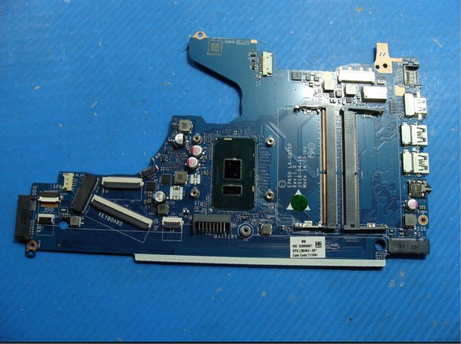 Placa de baza functionala Intel LA-G07DP 15-DA 250 G7 15T
