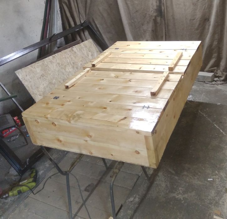 Детские песочницы. Крышка лавочка.