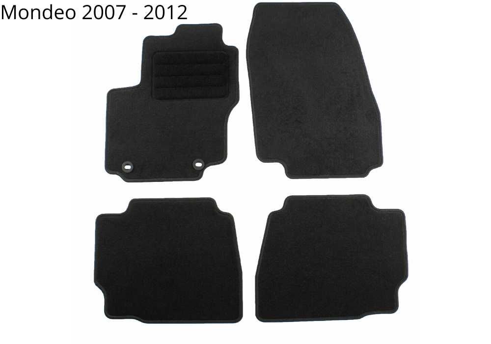 4бр. Мокетни стелки за Ford Mondeo IV / Форд Мондео 4 2007 - 2014