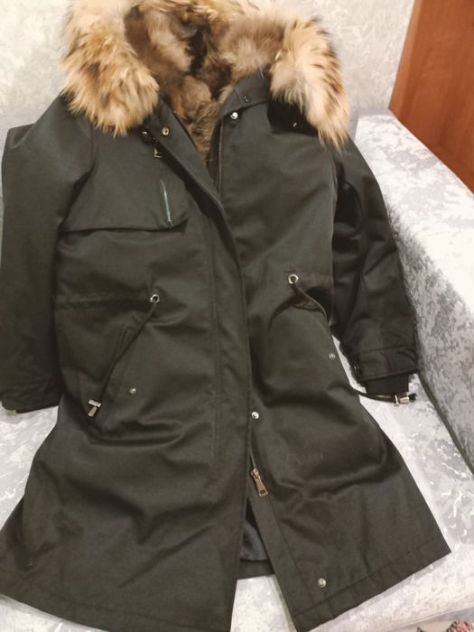 Парка зимняя с мехом