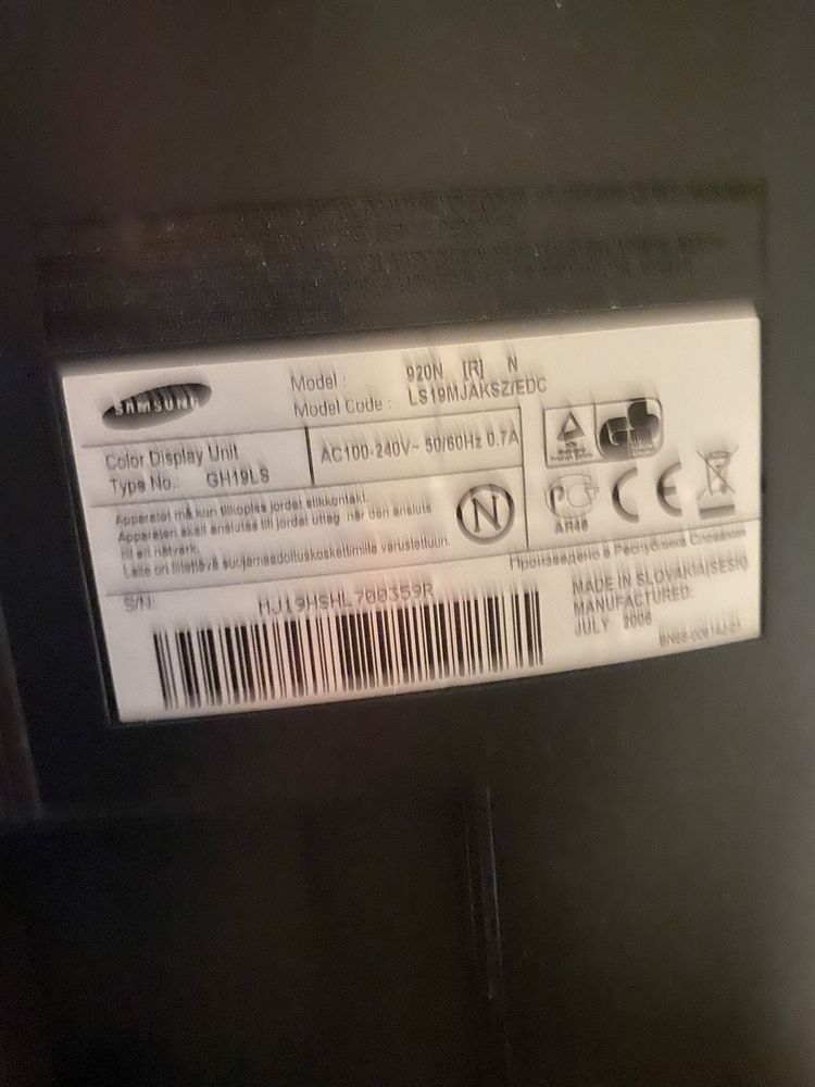 Монитор SAMSUNG 19
