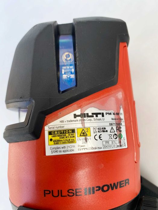 ЛИНЕЕН ЛАЗЕР Hilti PM4-M перфектен!
