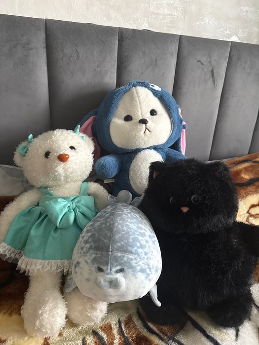 Мягкие игрушки в хорошем состоянии