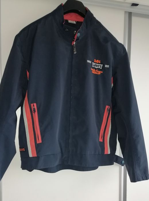 Jacheta Levi's.Moto racing.