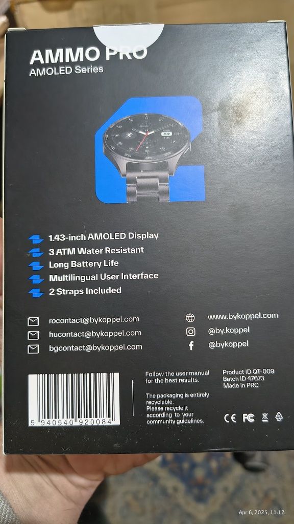 Ceas smart AMMO PRO