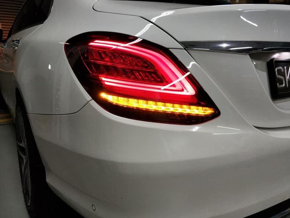 W205 facelift стопове, ils дизайн фарове LED Mercedes S205 c205 Cklas