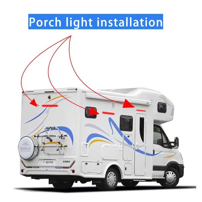 Lampa led 12/24V, terasa rulota casa