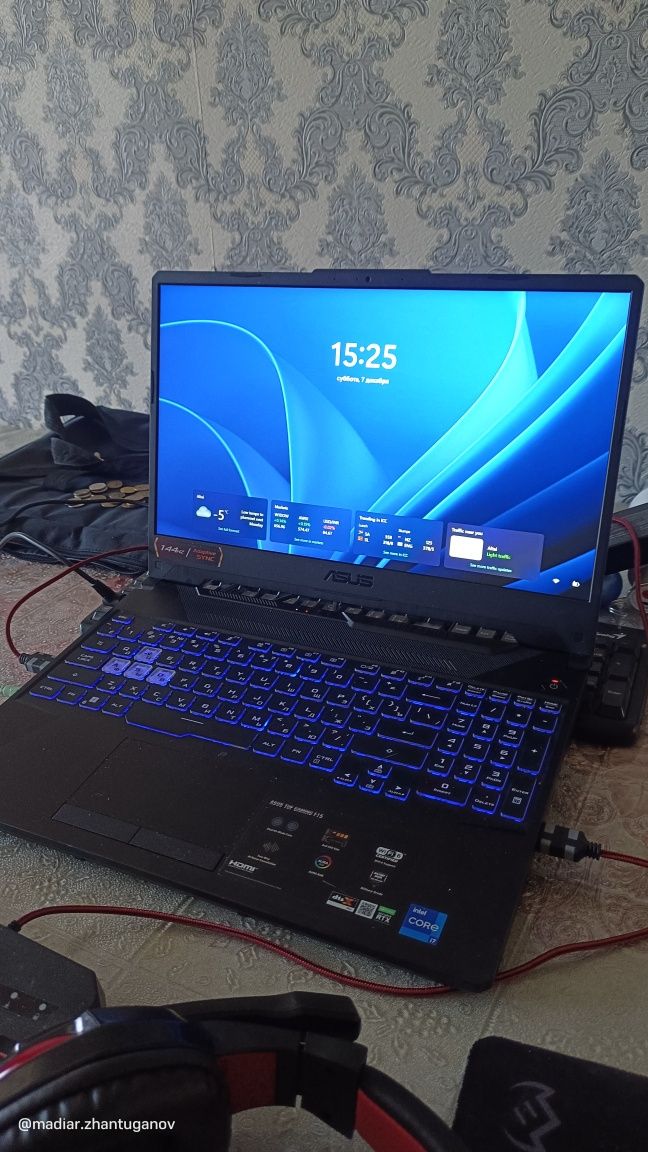 Продам Ноутбук Asus TUF Gaming F15 
Характеристики:
Процессор
Максимал