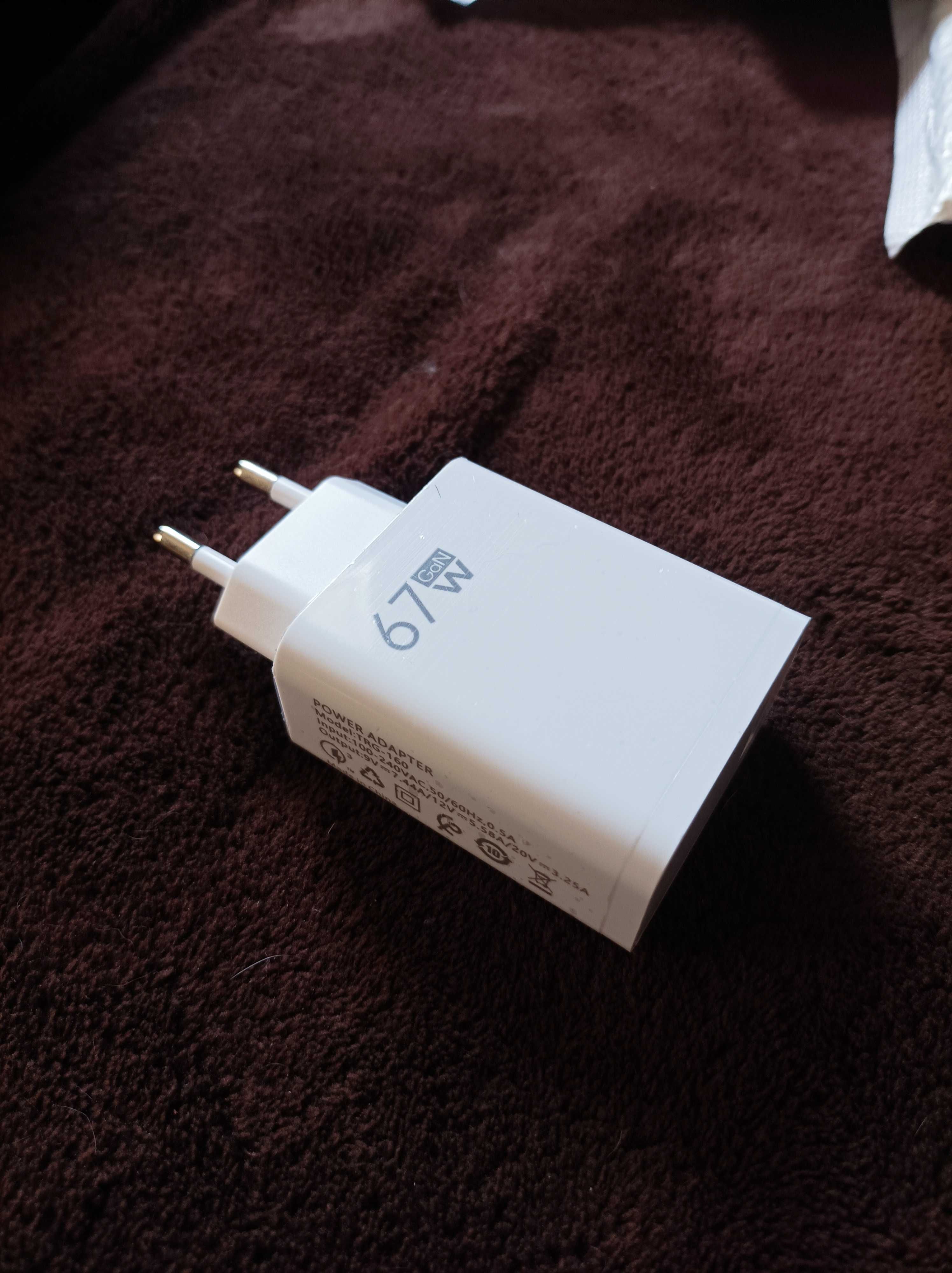 Зарядно бързо зареждане 67w Xiaomi Samsung Huawei