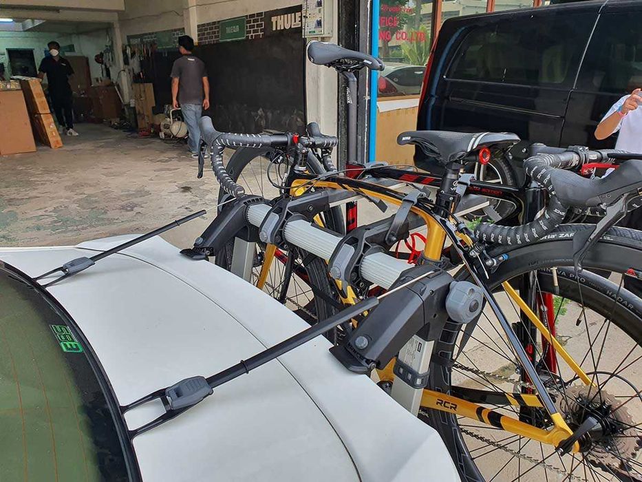 Thule 994 OutWay Hanging 2 suport 2 biciclete pe haion