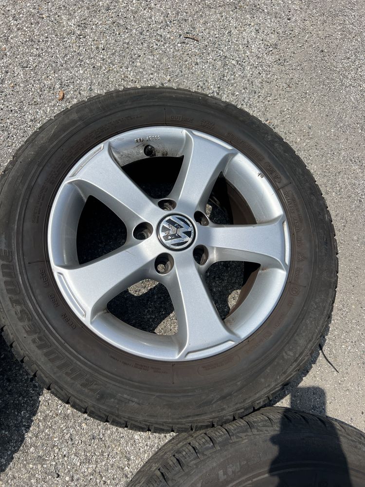 Джанти с гуми за VW: Jetta , Golf, Caddy,Touaran 15”