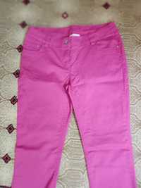 Женские брюки, розовые.