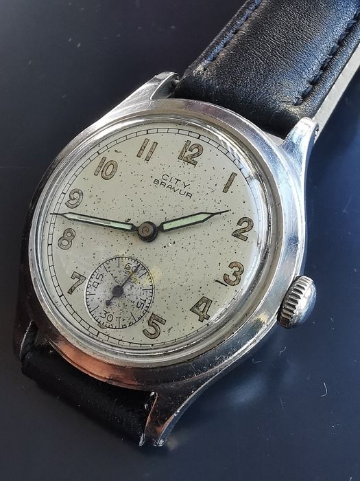 Ceas City Bravur Militar Anii'40