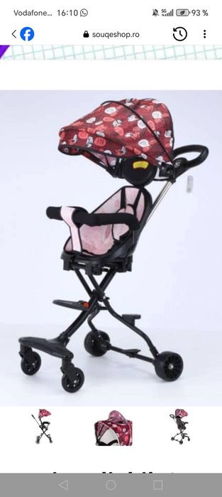 Vând căruț sport nou doar ansamblat nefolosit !preț 100 lei !