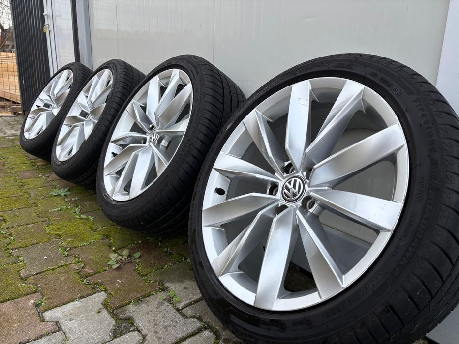 Jante R19 originale Volkswagen Arteon/Passat cu anvelope noi DOT 2025