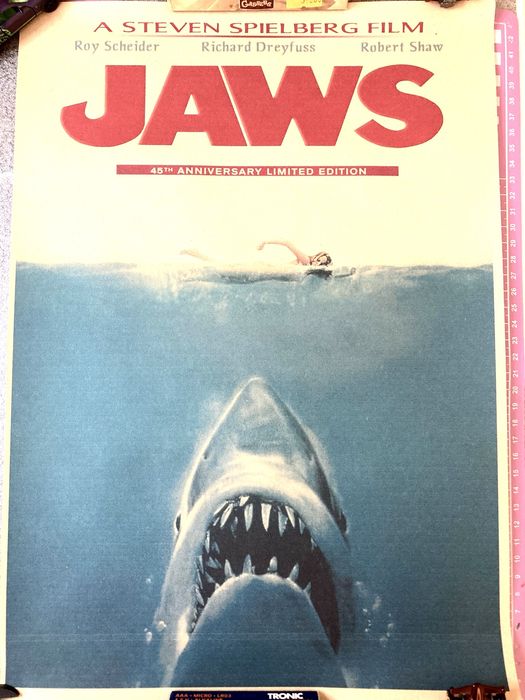 Три ретро филмови постера - Jaws, Batman, Silince of the lambs