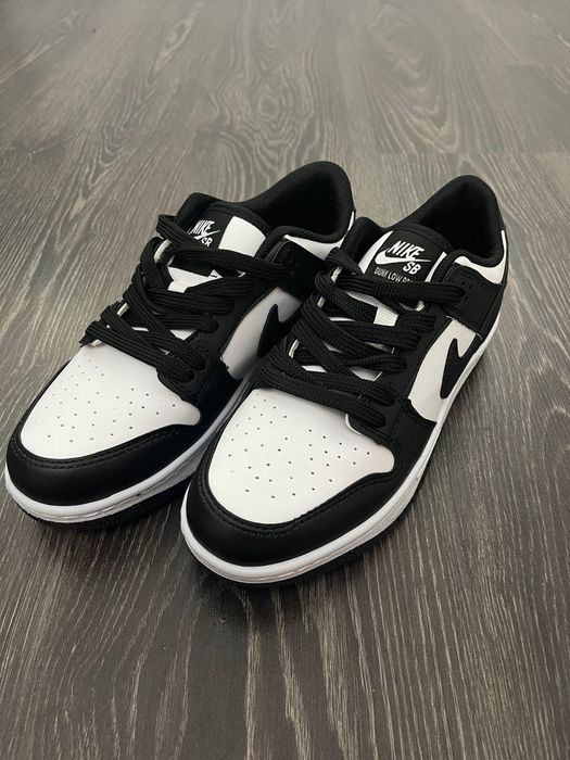 Nike dunk low black and white | panda | produs nou