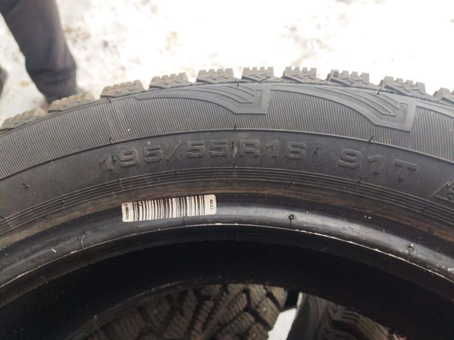 Новая шипованная рещина 195/55/16