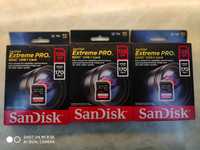 SanDisk Extreme PRO 128GB/170 MB/s (доставка по городу)
