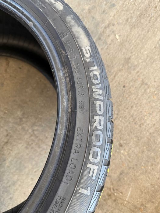 2 Anvelope Iarna 255/40/18 Nokian 2023