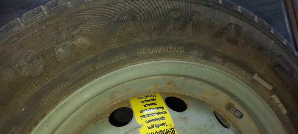 Шина 185/75/R16 докатка