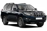 Лобовое стекло и заднее на Toyota Prado 150