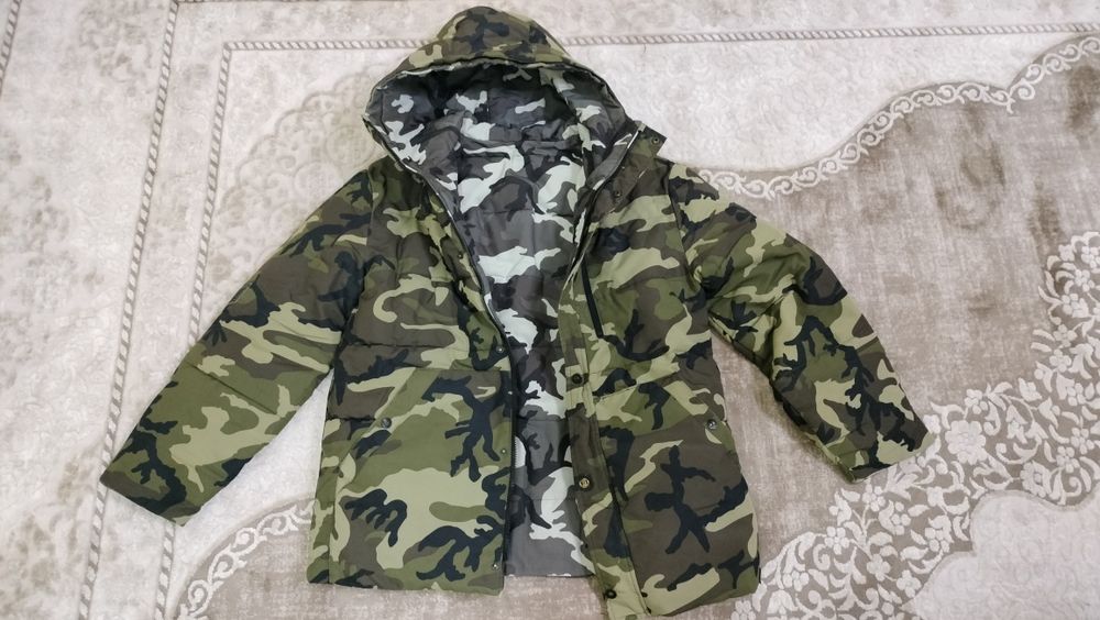 Куртка Zara  двухсторонняя мужская б/у