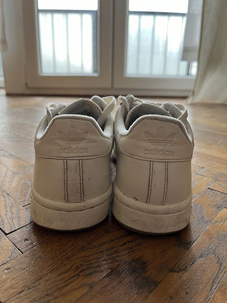 Vintage Adidas Continental 80, off white, mărimea 39,5