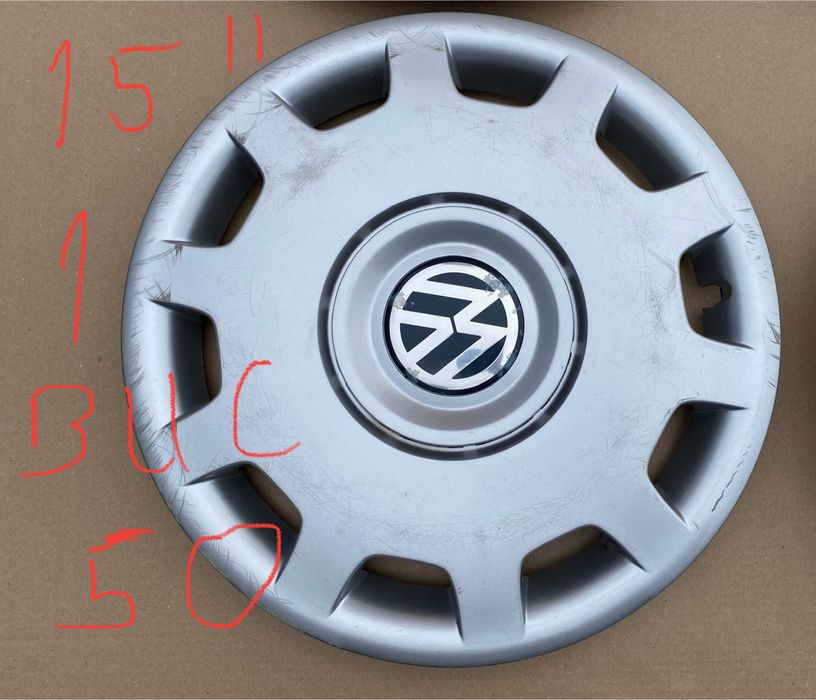 CapaceRoti/CapaceJante 15"VwPassat/Golf4/5/6,Touran/Sharan/Caddy/Jetta