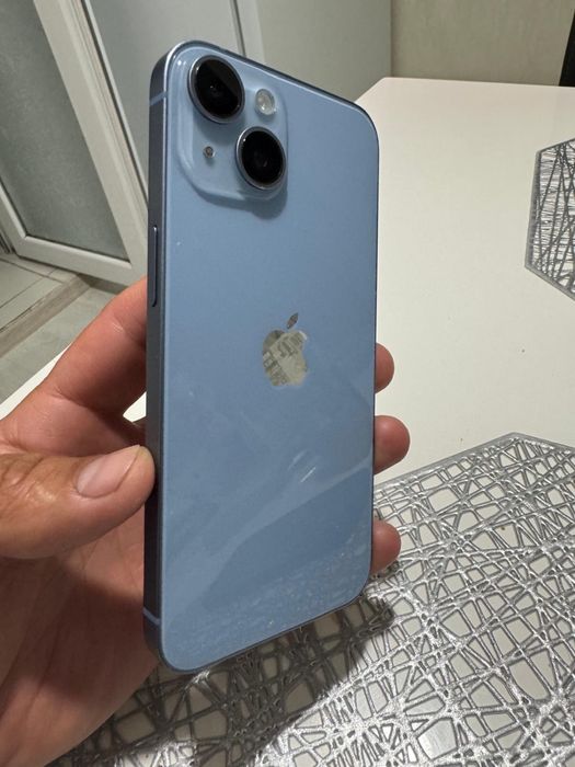 Iphone 14 blue 128gb ca NOU baterie 88%
