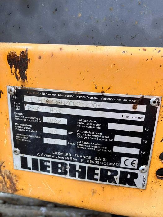 Excavator LIEBHERR R944C HDS Litronic