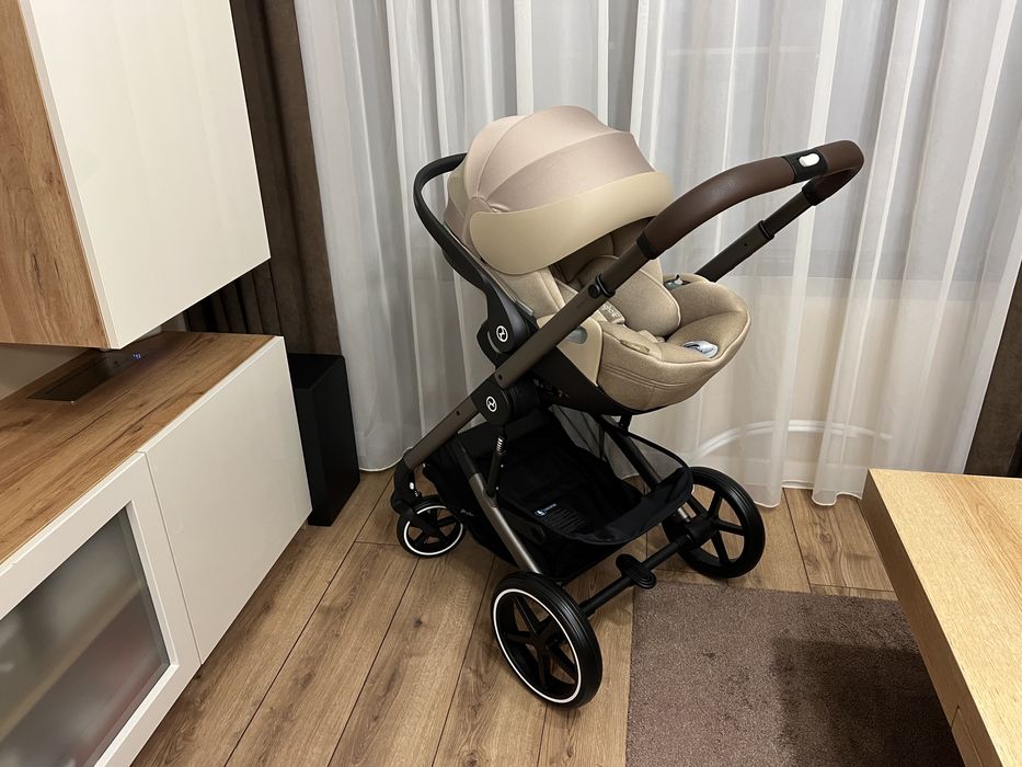 Cybex Balios S Lux 3 в 1, Cybex Cloud T i-Size Plus + адаптери и зимен