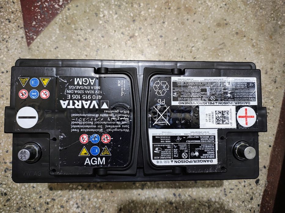 Baterie Varta originala volkswagen 92Ah start stop import.