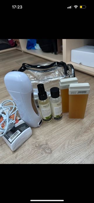 Set de epilare cu ceară