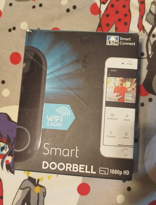 Sonerie Video Doorbell Smart Wireless, Inteligent Vocal, 1080P