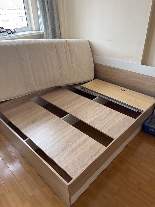 Двухместная кровать отдам бесплатно