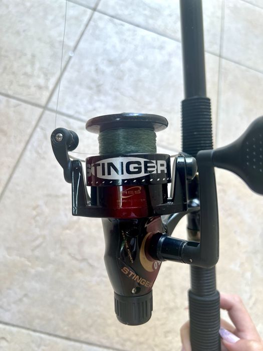 Lanseta Daiwa 576M-300 + mulineta Okuma Stinger