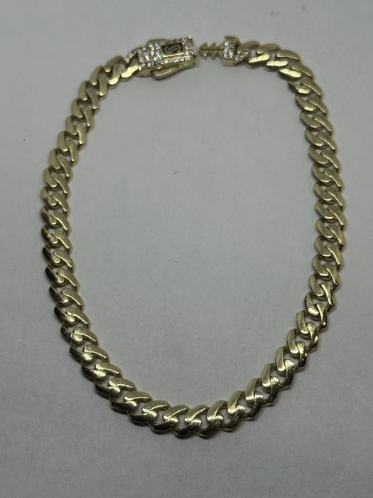 златна мъжка гривна 8.32гр 14к 585